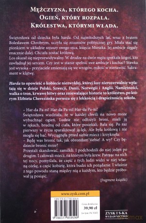 Harda - Elżbieta Cherezińska (miękka) [KSIĄŻKA]