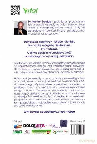 Jak naprawić uszkodzony mózg. Od udarów i chronicznego bólu po choroby neurodegeneracyjne - Norman Doidge [KSIĄŻKA]