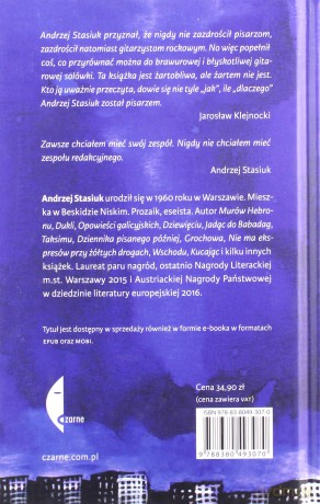 Jak zostałem pisarzem. Próba autobiografii intelektualnej - Andrzej Stasiuk (twarda) [KSIĄŻKA]