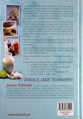 Kosmetyki do kąpieli. Zrób to sam - Joanna Tołłoczko (twarda) [KSIĄŻKA]