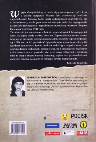 Kryminalne opowieści. Echa dawnej Warszawy - Gabriela Jatkowska (twarda) [KSIĄŻKA]