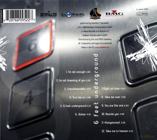 De/Vision: 6 Feet Underground [CD]