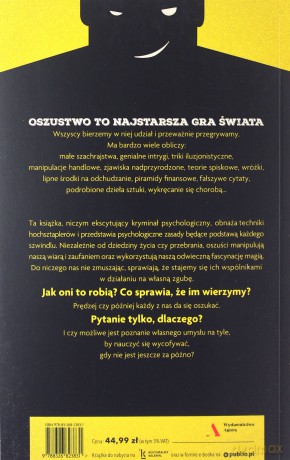 Myśl jak oszust żeby nie dać się oszukać - Maria Konnikova [KSIĄŻKA]