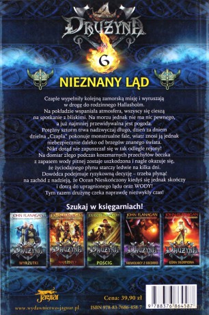 Nieznany ląd. Drużyna (Tom 6) - John Flanagan [KSIĄŻKA]