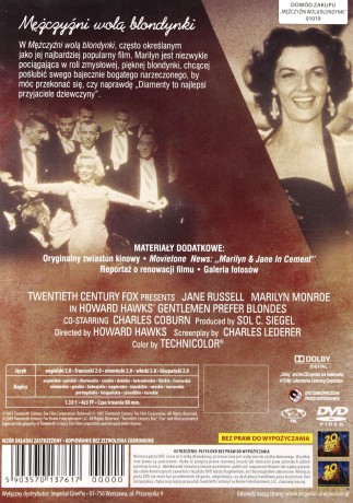 Mężczyźni wolą blondynki [DVD]