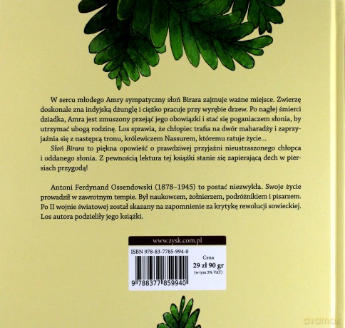 Słoń Birara - Antoni Ferdynand Ossendowski (twarda) [KSIĄŻKA]