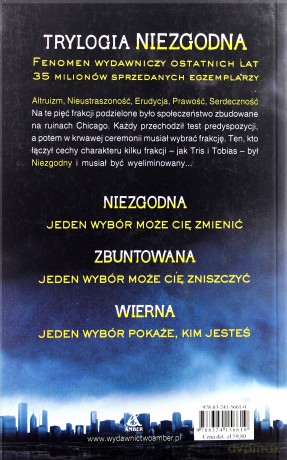 Trylogia Niezgodna - Veronica Roth [KSIĄŻKA]