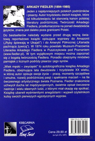 Wiek męski, zwycięski - Arkady Fiedler [KSIĄŻKA]