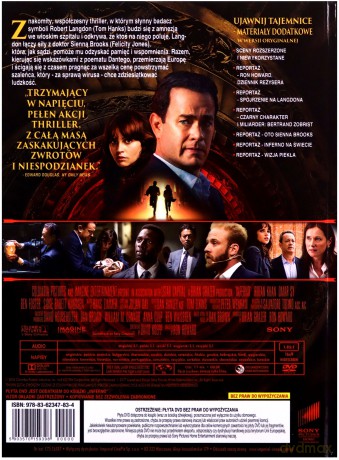 Inferno (booklet) [DVD]