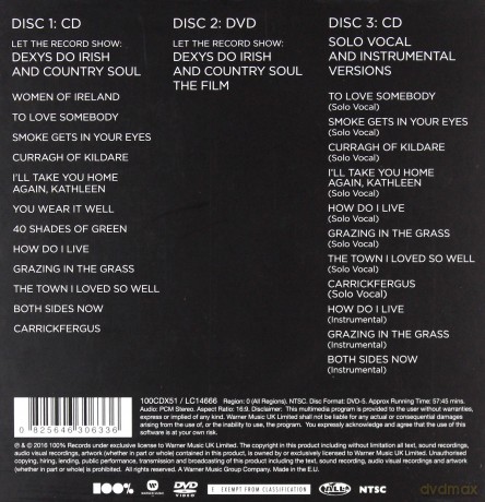 Dexy's Midnight Runners: Let The Record Show That Dexys Do Irish & Country Soul [CD]+[DVD]