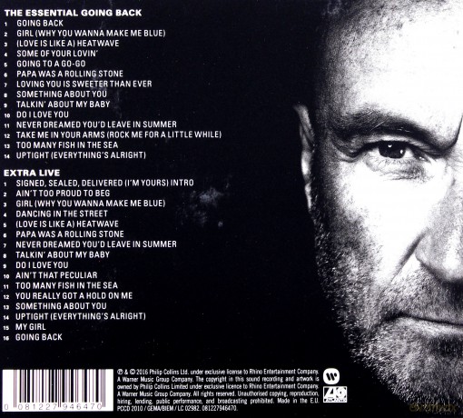 Phil Collins: The Essential Going Back (Deluxe Edition) [2CD]