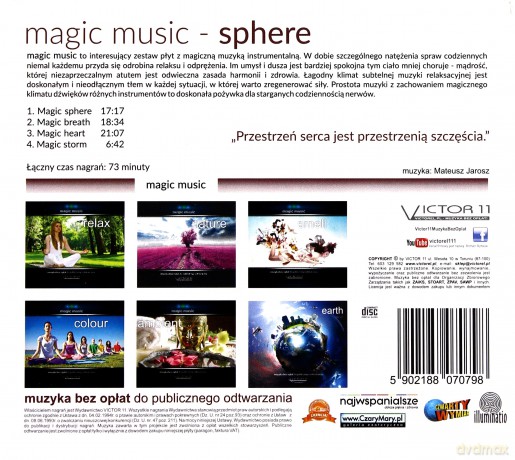 Sphere - magic music [CD]