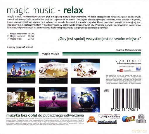 Relax - magic music [CD]
