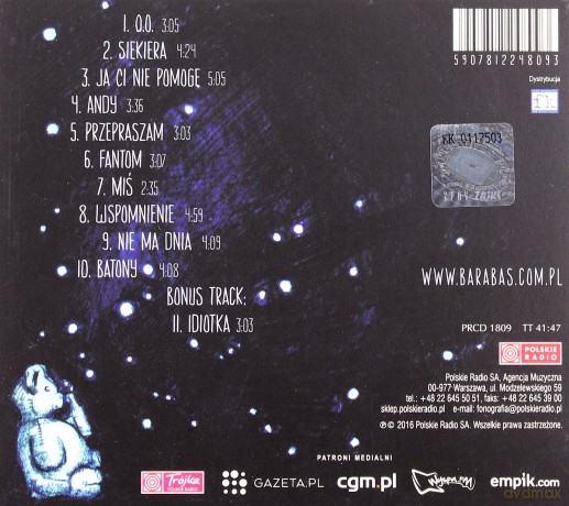 Barabas Dominika: Rustykalny cyrk [CD]