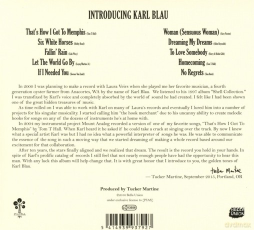 Karl Blau: Introducing (digipack) [CD]