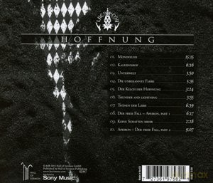Lacrimosa: Hoffnung [CD]