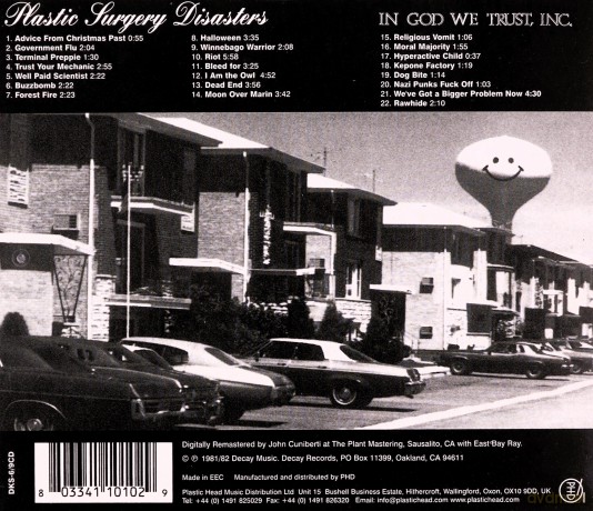 Dead Kennedys: Plastic Surgery/In God We Trust Inc. [CD]