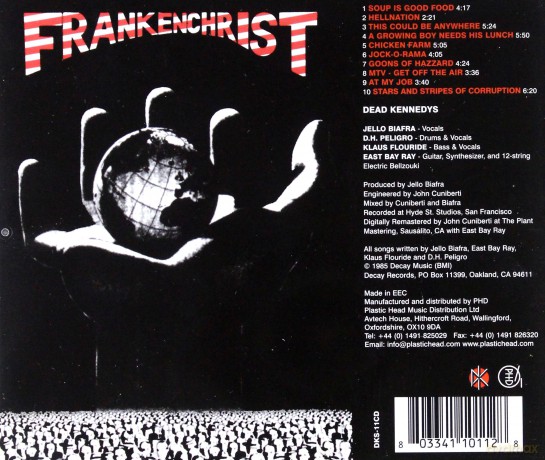Dead Kennedys: Frankenchrist [CD]