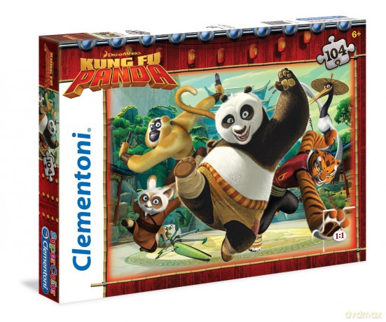 CLEMENTONI 104 el. Kung Fu Panda [PUZZLE]