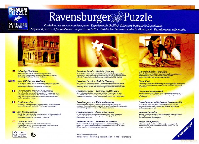RAVENSBURGER 1000 el. Paryż Frans Le Loux [PUZZLE]