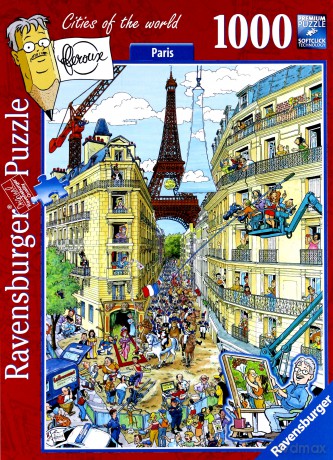 RAVENSBURGER 1000 el. Paryż Frans Le Loux [PUZZLE]