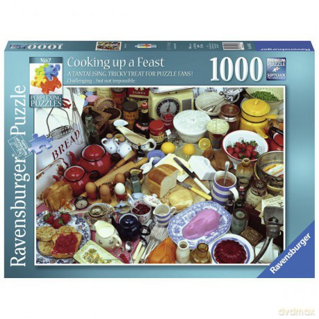 RAVENSBURGER 1000 el. Świąteczne gotowanie [PUZZLE]