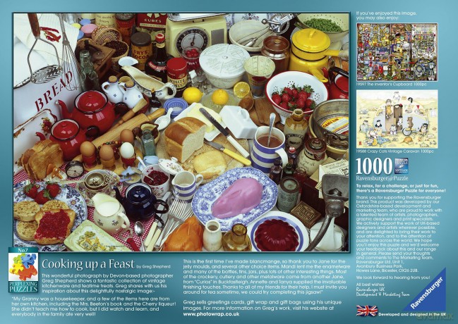 RAVENSBURGER 1000 el. Świąteczne gotowanie [PUZZLE]