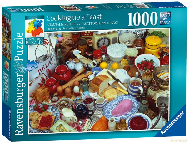 RAVENSBURGER 1000 el. Świąteczne gotowanie [PUZZLE]