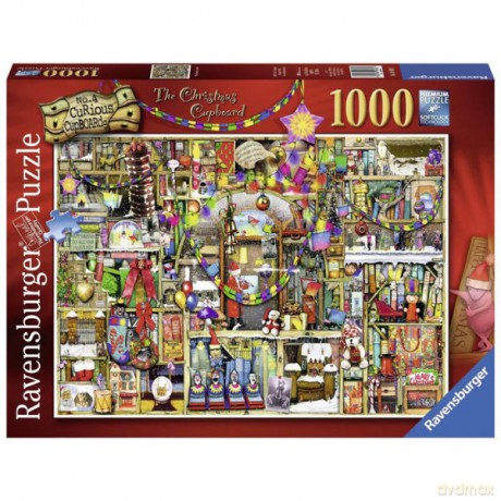 RAVENSBURGER 1000 el. Świąteczny Kredens [PUZZLE]