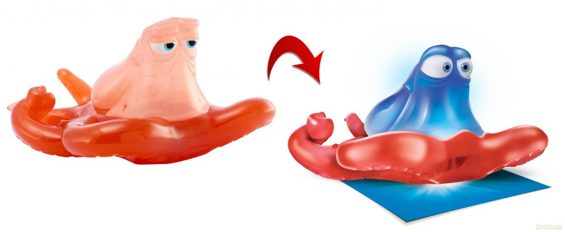 BANDAI Magniczny Hank zmieniający kolor