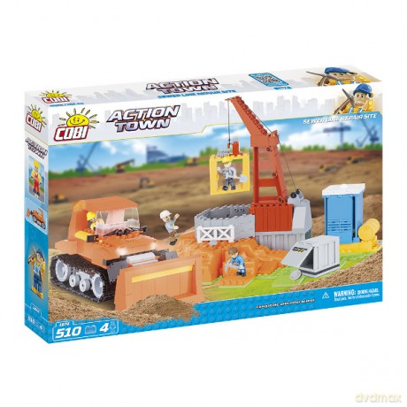 COBI Action Town Obrabiarki 420 el. [KLOCKI]