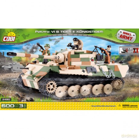 COBI Tiger II PzKpfw VI B Knigstiger [KLOCKI]