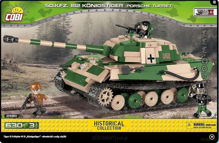 COBI Tiger II PzKpfw VI B Knigstiger [KLOCKI]