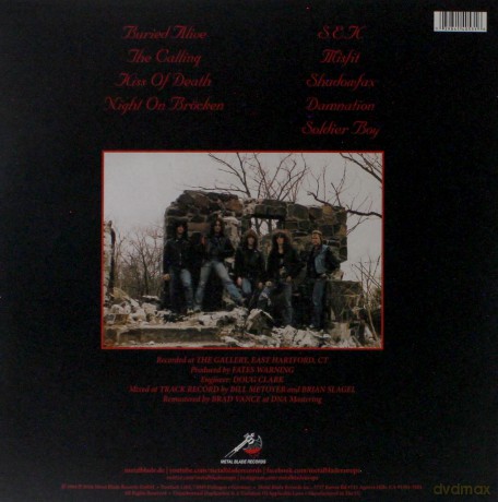 Fates Warning: Night On Brocken (Original Artwork Edition) [Winyl]