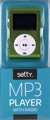  MP3 z LCD + słuchawki SETTY zielony
