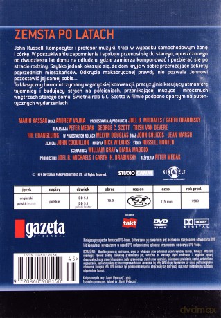 Zemsta po latach [DVD]