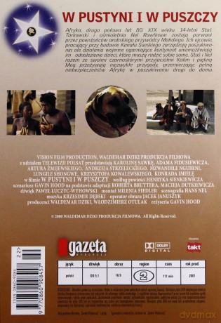 W pustyni i w puszczy [DVD]
