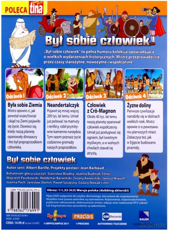 Był sobie człowiek (Tom 1) (booklet) [DVD]