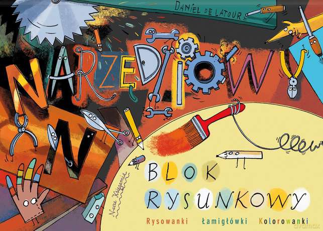 Narzędziowy blok rysunkowy - Daniel de Latour [KSIĄŻKA]