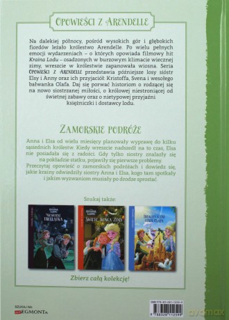 Zamorska podróż. Kraina Lodu. Opowieści z Arendelle - Brittany Candau (twarda) [KSIĄŻKA]