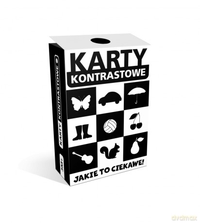 Jakie to ciekawe. Karty Kontrastowe (twarda) [KSIĄŻKA]