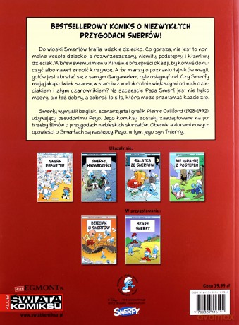 Dieciak u Smerfów - Michael Vizoso, Thierry Culliford, Jeroen de Coninck [KOMIKS]