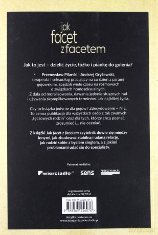 Jak facet z facetem - Andrzej Gryżewski, Przemysław Pilarski [KSIĄŻKA]