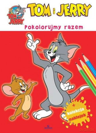 Pokolorujmy razem. Tom i Jerry + Nakejki [KSIĄŻKA]