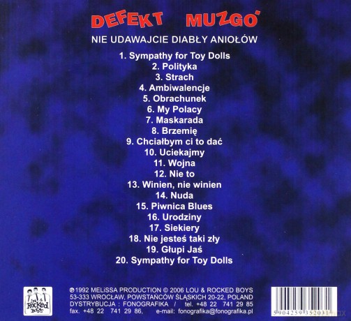 Defekt Muzgó: Nuda [CD]