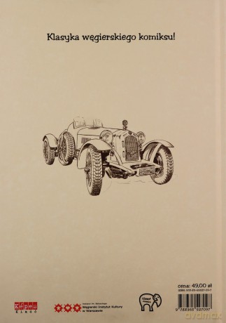 14-karatowe auto - Jeno Rejto, Pl Korcsmros [KOMIKS]