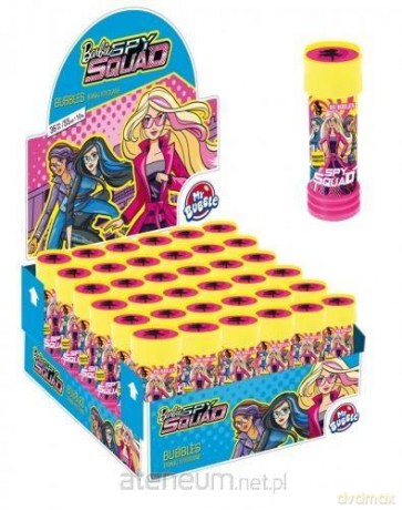 Bańki mydlane Barbie Tajne Agentki 55 ml 36 szt