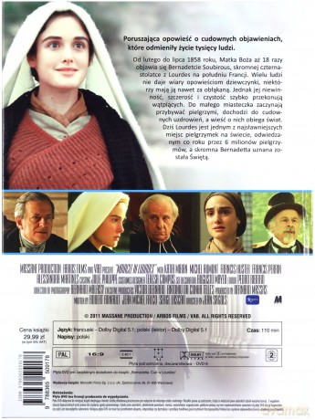 Bernadetta. Cud w Lourdes [DVD]