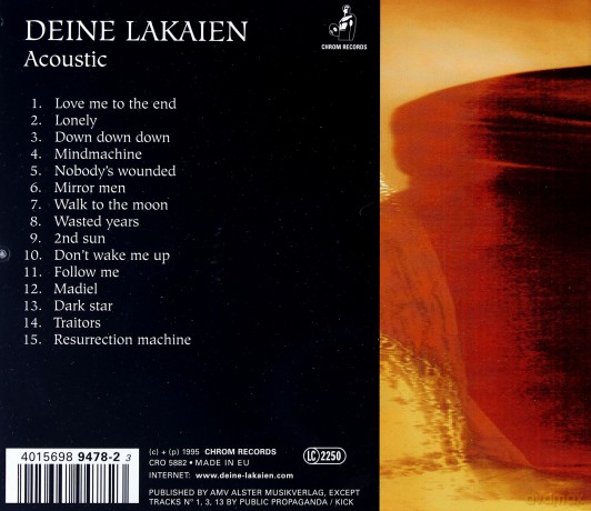 Deine Lakaien: Acoustic [CD]