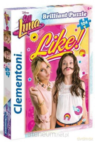 CLEMENTONI 104 el. Brilliant Soy Luna [PUZZLE]